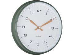 Karlsson Designové nástěnné hodiny 6056GR 7474745