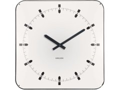 Karlsson Designové nástěnné hodiny 6085WH 7477520