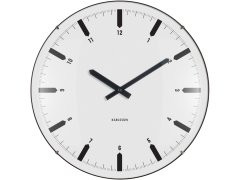 Karlsson Designové nástěnné hodiny 6086WH 7477509