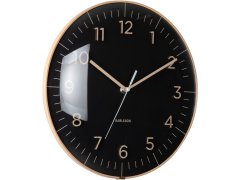Karlsson Designové nástěnné hodiny 6110BK 7506485