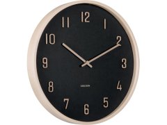 Karlsson Designové nástěnné hodiny 6117BK 7482835