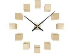 Nástěnné hodiny Karlsson Designové nástěnné nalepovací hodiny KA5974GD