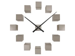 Nástěnné hodiny Karlsson Designové nástěnné nalepovací hodiny KA5974GY