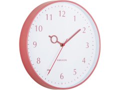 Karlsson Designové nástěnné hodiny KA5992RD 7617769
