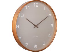 Karlsson Designové nástěnné hodiny KA5993GY 7369960