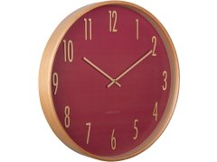Karlsson Designové nástěnné hodiny KA5996RD 7370191