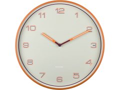 Karlsson Designové nástěnné hodiny KA6013OR 7369956