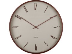 Karlsson Designové nástěnné hodiny KA6014WG 7482828