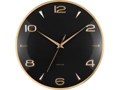 Karlsson Designové nástěnné hodiny KA6017BK 7370290