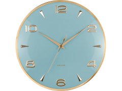 Karlsson Designové nástěnné hodiny KA6017BL 7352552