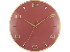 Karlsson Designové nástěnné hodiny KA6017RD 7370939