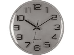 Karlsson Designové nástěnné hodiny KA6022SI 7617891