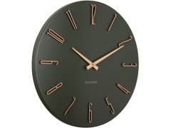 Karlsson Designové nástěnné hodiny KA6072GR 7506474