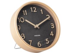 Nástěnné hodiny Karlsson Designové nástěnné/stolní hodiny KA5875BK