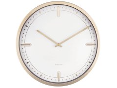 Nástěnné hodiny Karlsson Dots a&nbsp;Batons KA5727WH