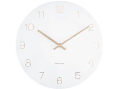Nástěnné hodiny Karlsson Charm KA5788WH