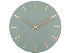 Nástěnné hodiny Karlsson Charm Steel KA5821DG