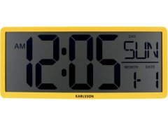 Nástěnné hodiny Karlsson Retro LCD digitální hodiny KA6020YE