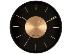 Karlsson Nástěnné hodiny KA5918BK 7618838