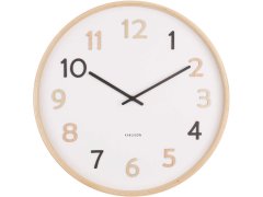 Karlsson Nástěnné hodiny s&nbsp;tichým chodem KA5854MC 7370117