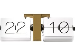 Nástěnné hodiny Karlsson Překlápěcí hodiny KA5601WH