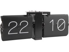 Nástěnné hodiny Karlsson Překlápěcí hodiny KA5602BK