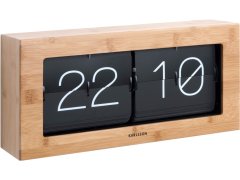 Nástěnné hodiny Karlsson Překlápěcí hodiny KA5642WD