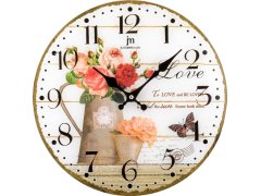 Lowell Designové nástěnné hodiny 14891 7370823