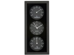 Nástěnné hodiny Lowell Nástěnné-stolní hodiny s&nbsp;teploměrem a&nbsp;vlhkoměrem JA7071N