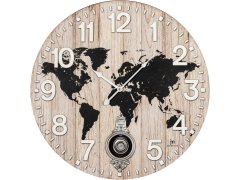 Lowell Nástěnné hodiny 21546 7370044