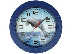 Nástěnné hodiny MPM Quality Designové hodiny s&nbsp;plynulým chodem E01.3687.30