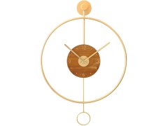 Nástěnné hodiny MPM Quality Designové kovové hodiny MPM Circulo E04.4285.80