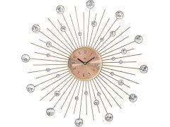 Nástěnné hodiny MPM Quality Designové kovové hodiny MPM Sunito E04.4284.23