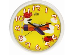 Nástěnné hodiny MPM Quality Dětské hodiny s&nbsp;plynulým chodem E01.3088
