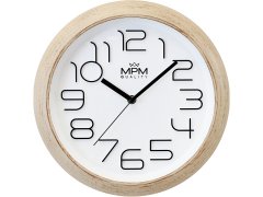 Nástěnné hodiny MPM Quality Designové plastové hodiny Morara E01.4453.5100