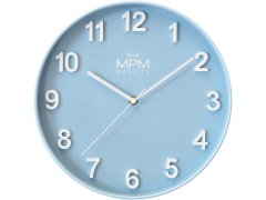 Nástěnné hodiny MPM Quality Designové plastové hodiny Rivera E01.4455.30