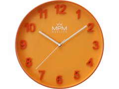 Nástěnné hodiny MPM Quality Designové plastové hodiny Sunrise E01.4456.60