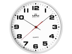 Nástěnné hodiny MPM Quality Designové plastové hodiny Lina E01.4463.0000