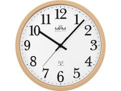 Nástěnné hodiny MPM Quality MPM Radio Clermont - rádiem řízené E01.4503.50