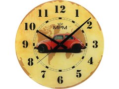 Nástěnné hodiny MPM Quality MPM Retro E09.4467