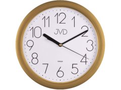 JVD Nástěnné hodiny HP612 zlatá 7349482