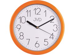 JVD Nástěnné hodiny HP612 oranžová 7343788