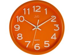 JVD Nástěnné hodiny HX2413 Orange 7344399