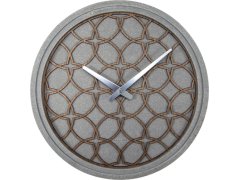 Nástěnné hodiny Nextime Concreto Love 3212BR