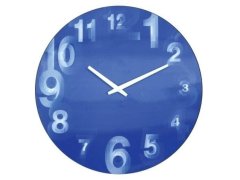 Nástěnné hodiny Nextime 3D 3077bl
