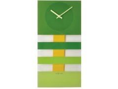 Nástěnné hodiny Nextime Bold Stripes 2855gn