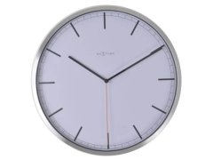 Nástěnné hodiny Nextime Company White Stripe 3071wi
