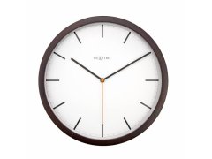 Nástěnné hodiny Nextime Company Wood 3156br