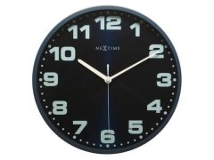 Nástěnné hodiny Nextime Dash Blue 3053bl