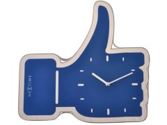 Nástěnné hodiny Nextime Facebook Like 3072bl